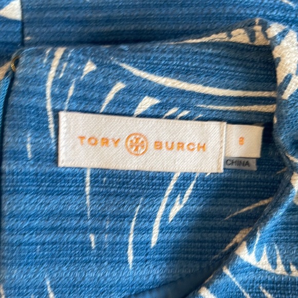 Tory Burch Palm Leaf Tabora Shift Dress/Size 8/Brand New Condition - Picture 3 of 6